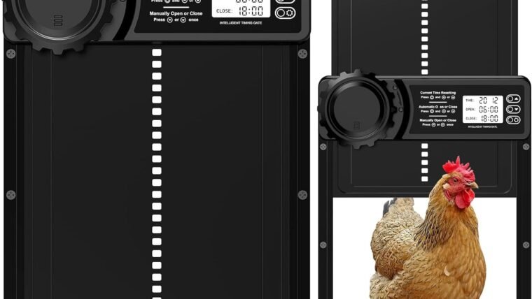 Meilleure porte automatique de poulailler (comparatif)